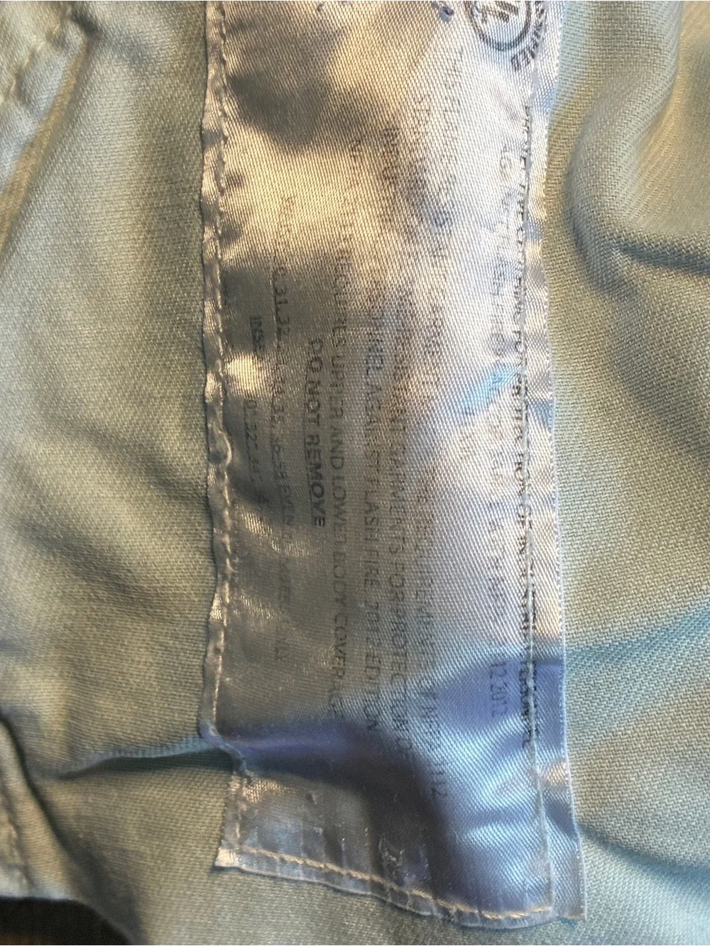 N/A actual inseam
